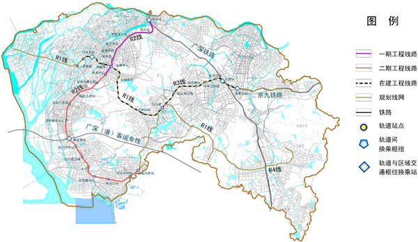 史上最全东莞轨道交通版图 你值得拥有