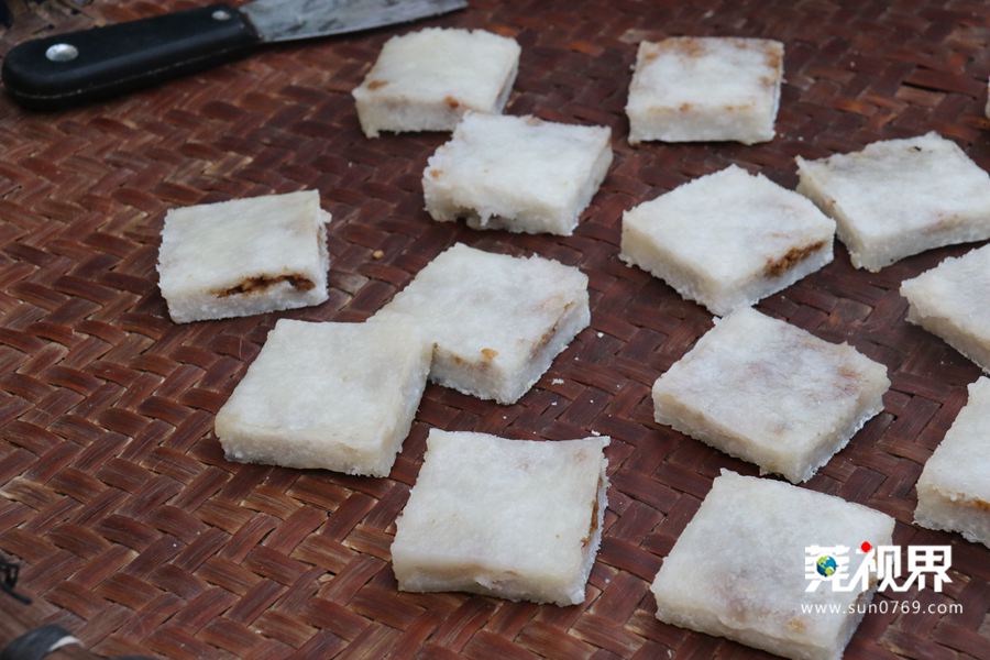 【莞视界】清明节 传统食品“松糕”飘香