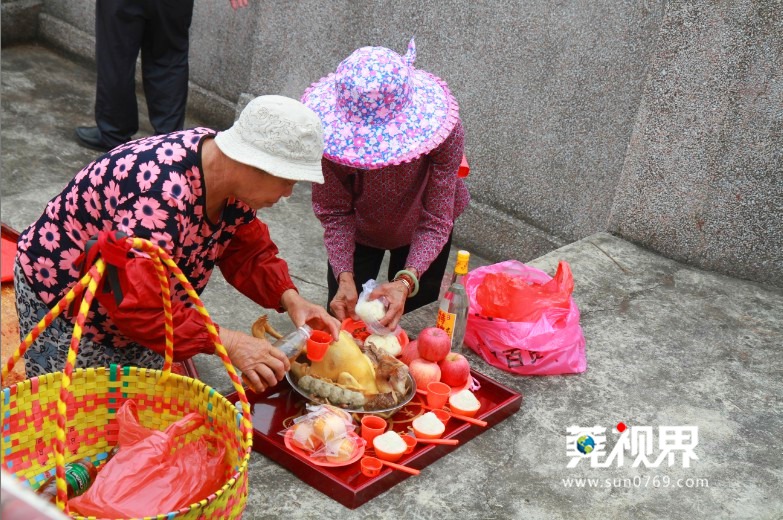 【莞视界】茶山南社祭祖 上演"太公分猪肉"