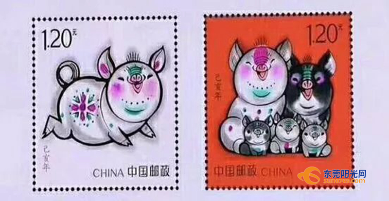 集邮爱好者注意!《己亥年》猪年邮票1月5日发行!