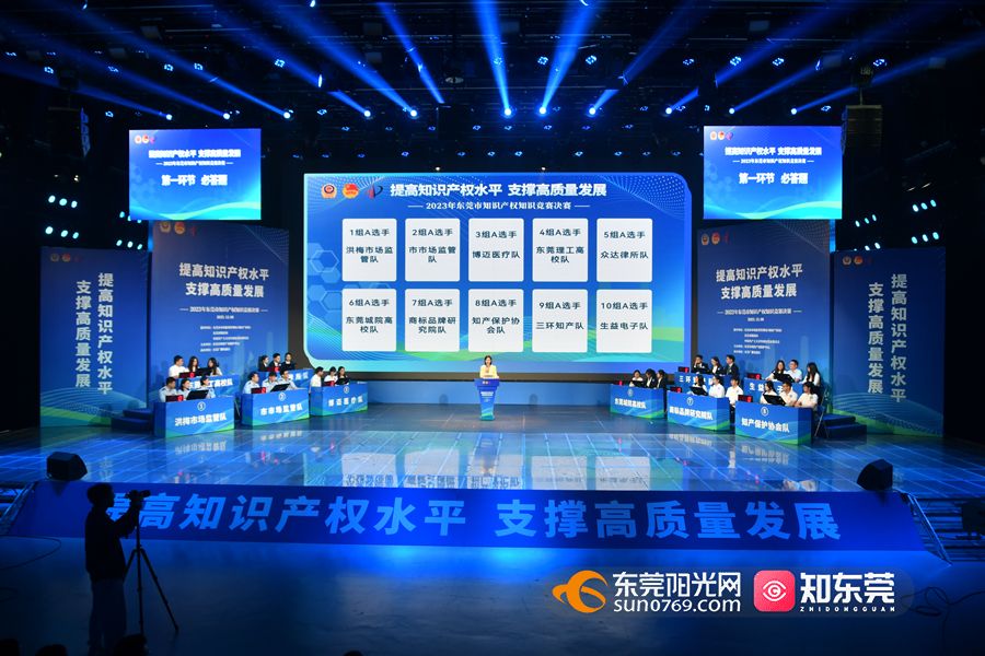 2023年东莞市知识产权知识竞赛决赛举办(图1) 2023年东莞市知识产权知识竞赛决赛举办(图1)