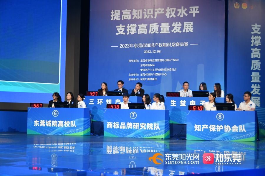 2023年东莞市知识产权知识竞赛决赛举办(图2) 2023年东莞市知识产权知识竞赛决赛举办(图2)