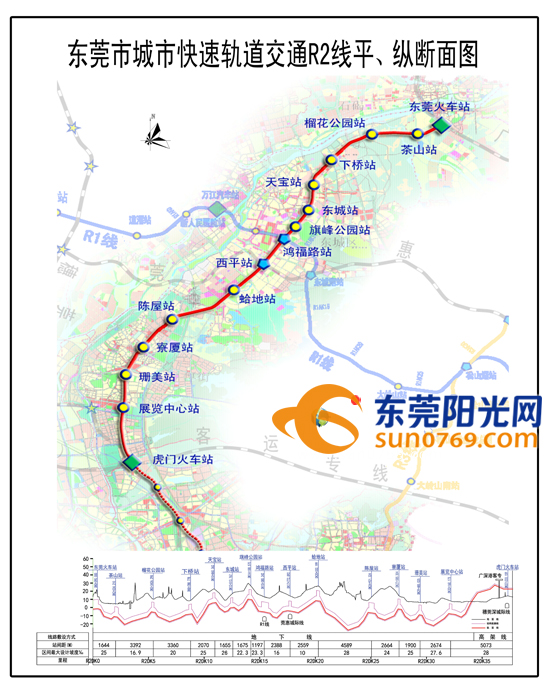 东莞地铁线路图2号线图片