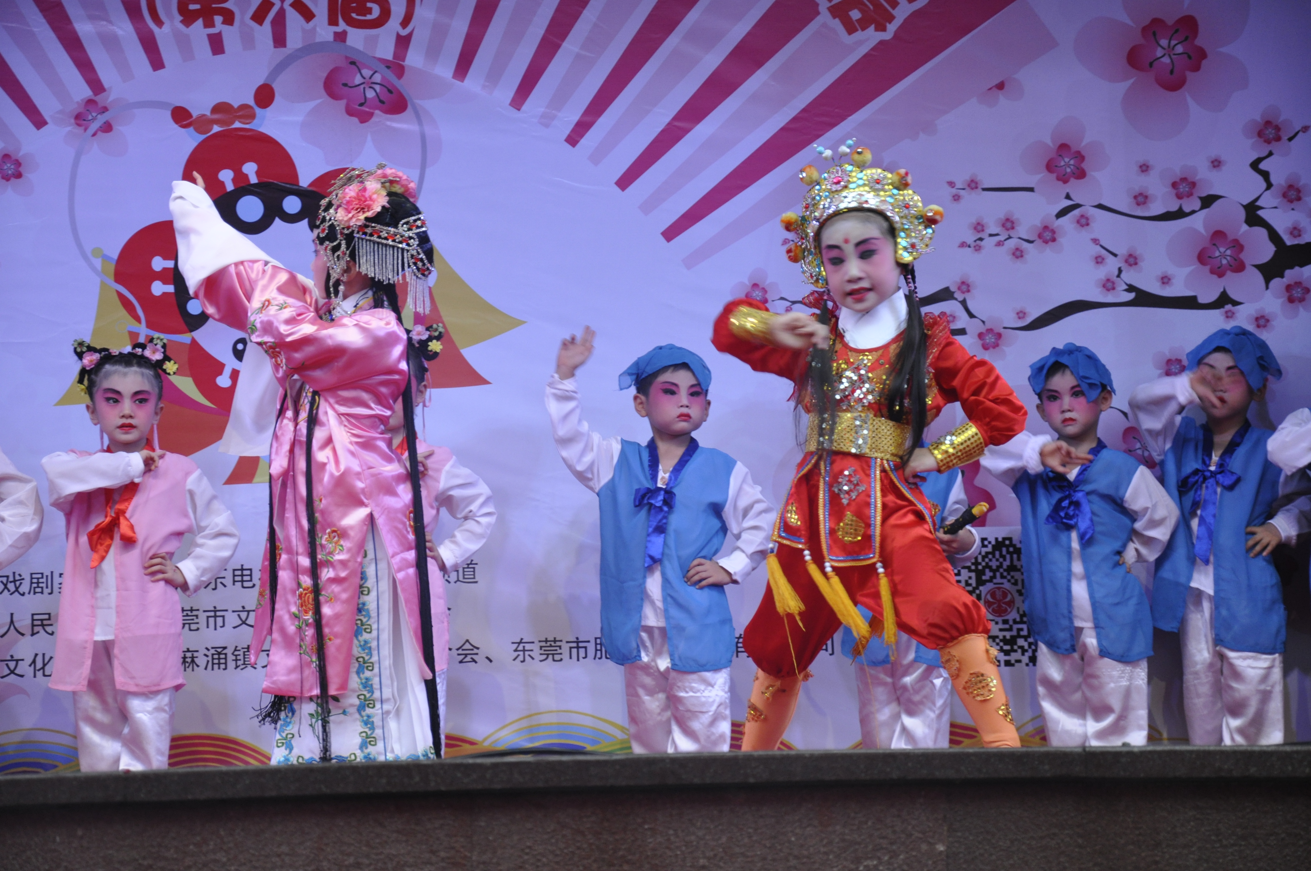 麻涌:周末请到兰陵戏台看第七届省少儿戏曲小梅花荟萃